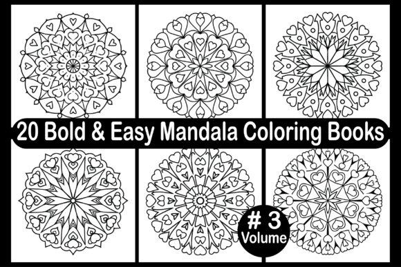 20 Bold Easy Mandala Coloring Books for Adults: A Practical Guide to Creative Engagement