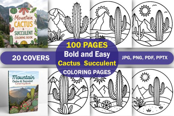 Cactus Succulent Coloring Book: A Strategic Tool for Creativity and Productivity