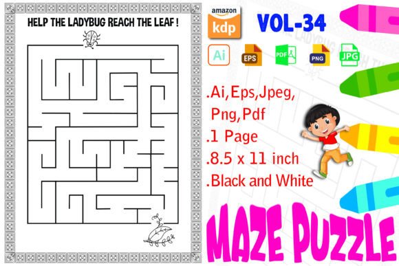 Printable Puzzle Kdp Interior for Kids: A Fun and Educational Tool for Parents and Educators