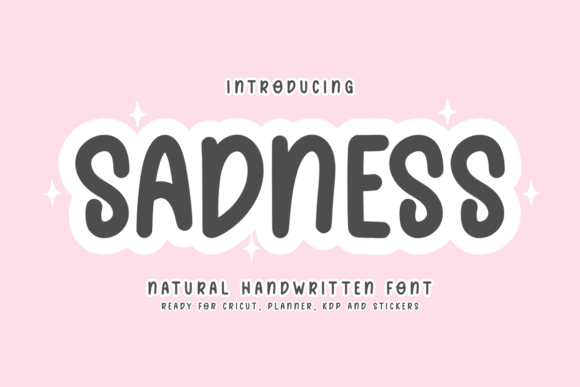 Sadness: A Handwritten Font for Strategic Design and Creative Expression